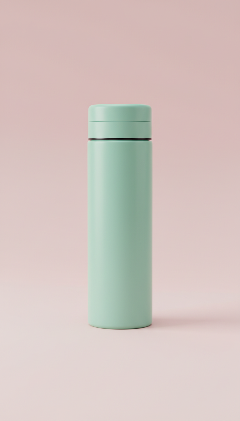 Insulated Water Bottle in Mint Mist