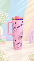 Girls Lifestyle Pink Labubu Tumbler